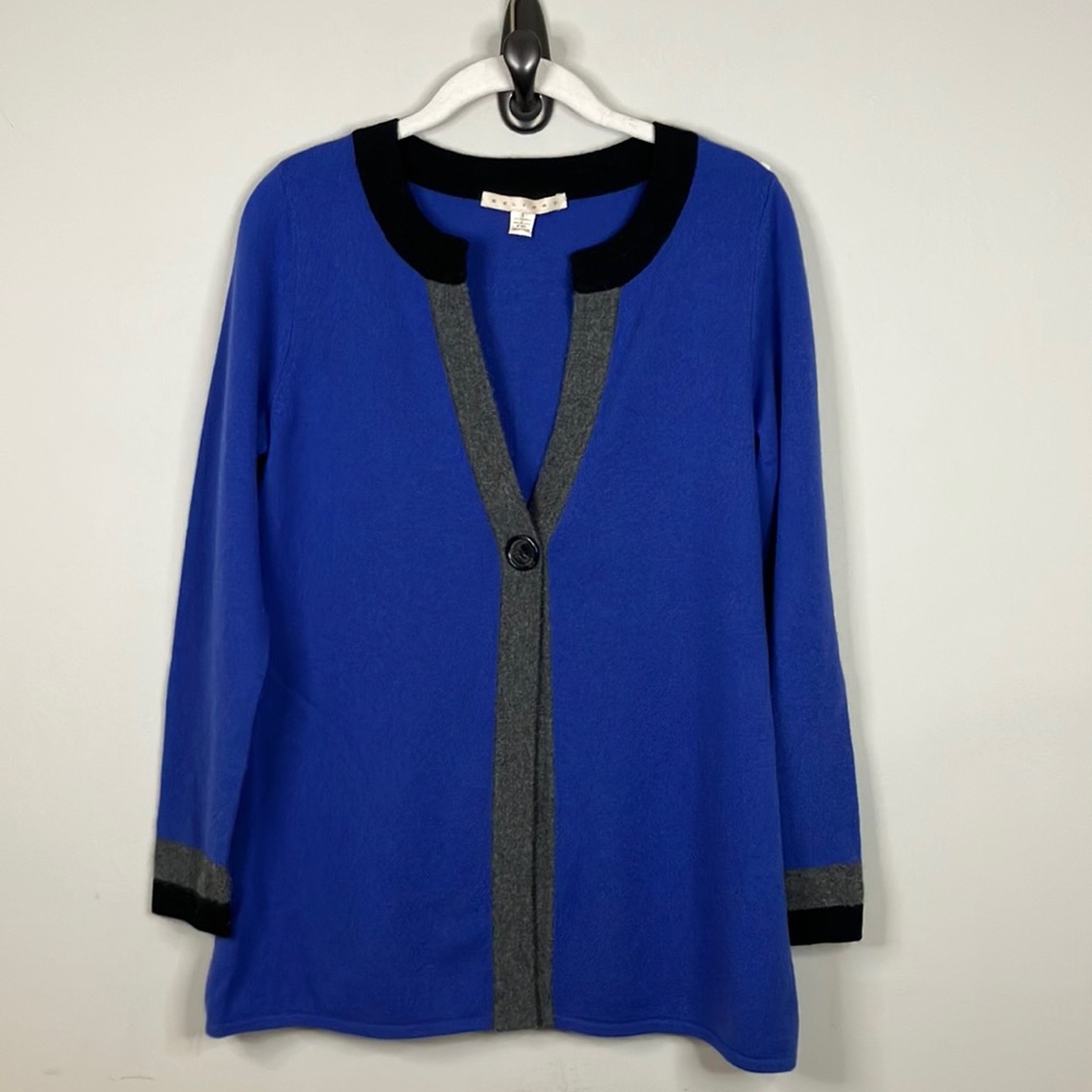 Belford cashmere colorblock cardigan